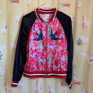 Urban Outfitters Floral Embroidered Women's Jacket